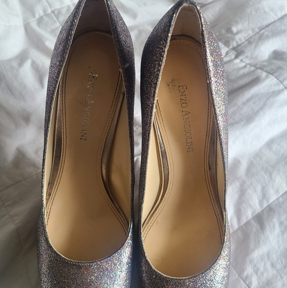 💕Enzo Angiolini sparkling pink heels - Picture 6 of 8